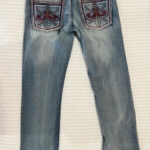 Axe & Crown Mens Classic Straight Leg Jeans Creek Wash 32x30 New